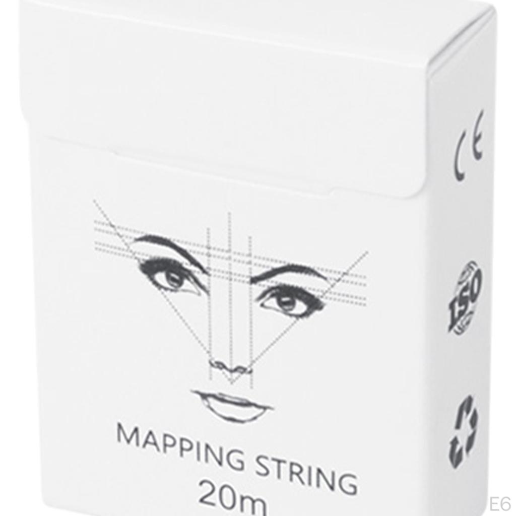 Thread Eyebrow Marker ,Marking Line 20M ,Auxiliary Ruler, Ink Positioning
