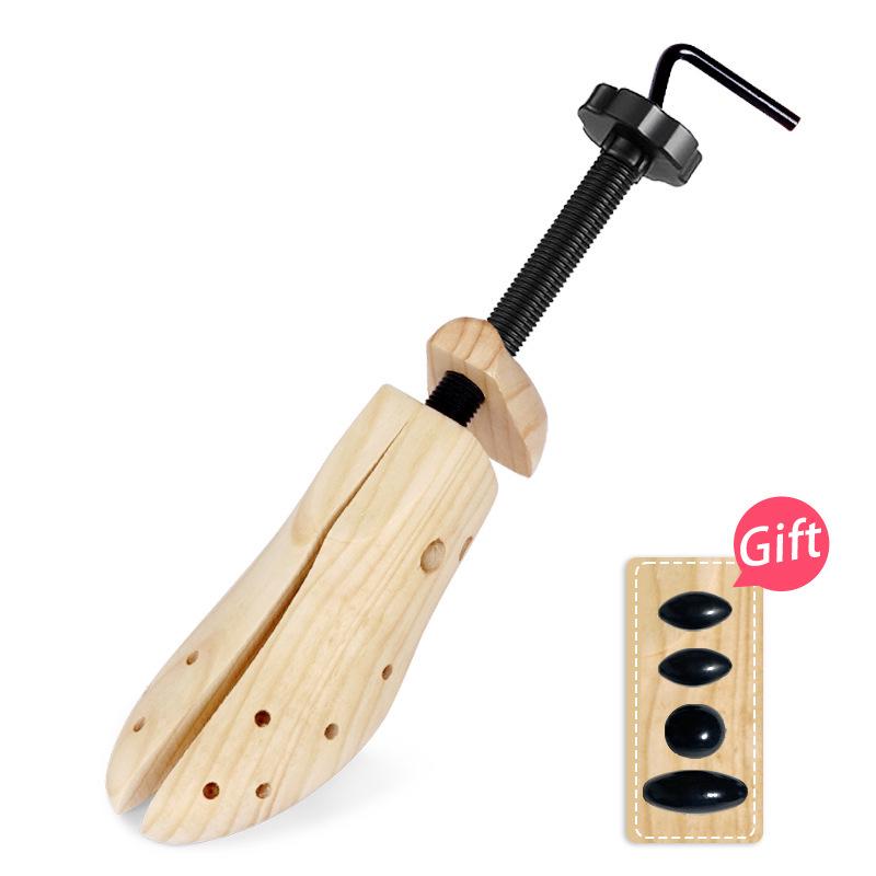 

Adjustable Wooden Shoe Stretcher & Anti-Wrinkle Tree Pine L (42-46) - 1 piece with expansion pieces