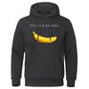 Fashion Women Hoodies Dolce Banana Printing Fleece Sweatshirt Loose Pullover Tops Warm Casual Pocket Sportswear Autumn