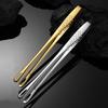 Korean Style Barbecue Clip 304 Stainless Steel Clip BBQ Clamp Roast Meat Shop Long Strawberry Clamp Barbecue Special Anti-Scalding Clip