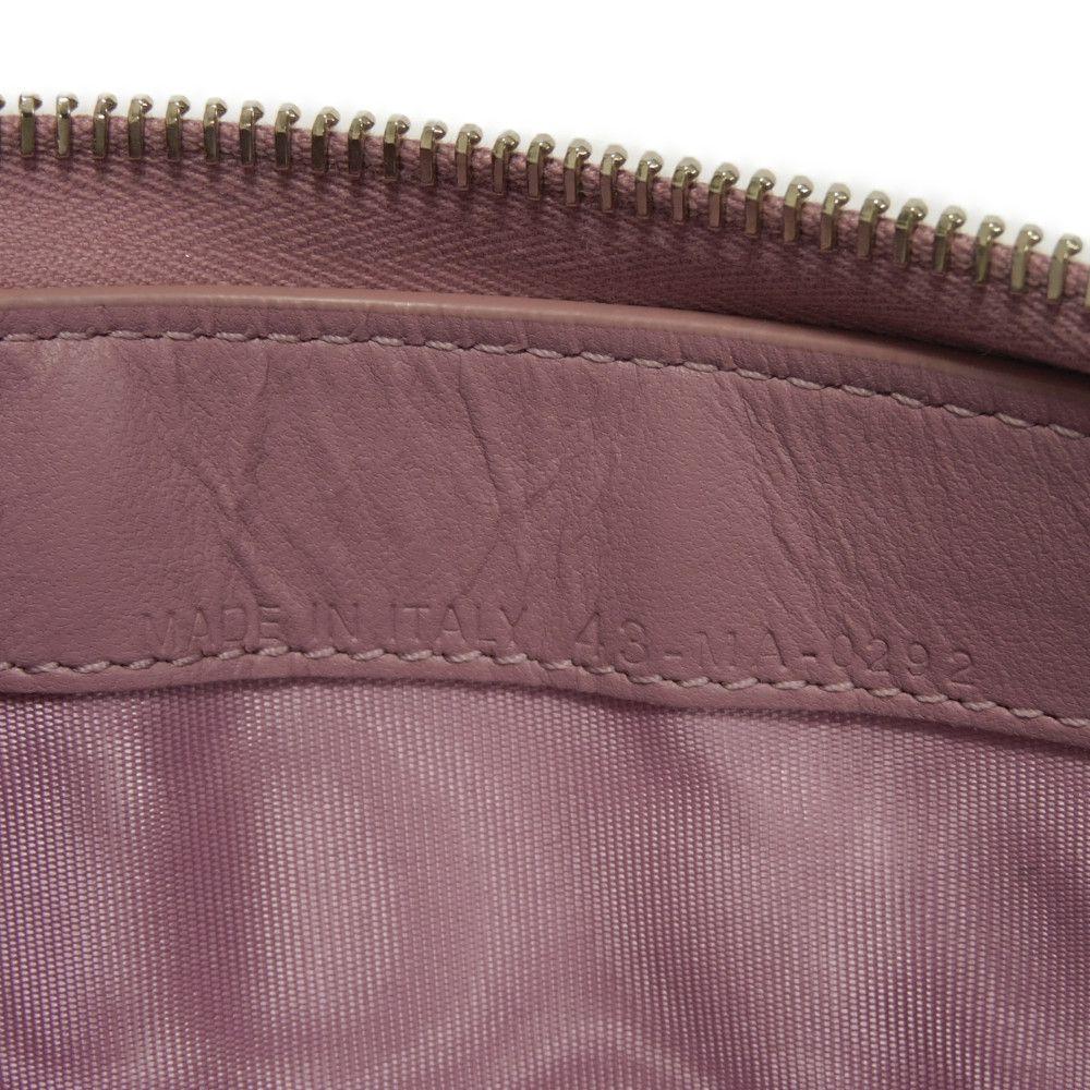 Used 10656 Lady Dior Voyageur Wallet S0007ONMJ_M64P 7940 Current Logo Zip Around Cannage Lavender from Japan AUTHENTIC