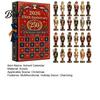 Kids Christmas Gift 2026 Nutcracker Advent Calendar, 24-Day Retro Soldier Figure Countdown Set, 2D for Children Flat Acrylic Tree Hanging Decor,