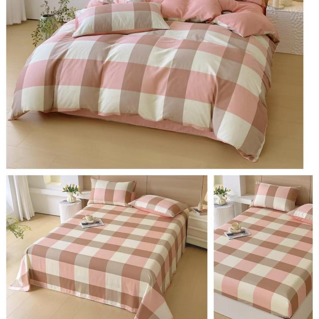 Pure Cotton Bedding Sets: Duvet Covers, Enclosed Fitted Sheets, Bed Sheets, Bed Covers - Sterile & Healthy Options In 2, 3, or 4 Piece Sets.