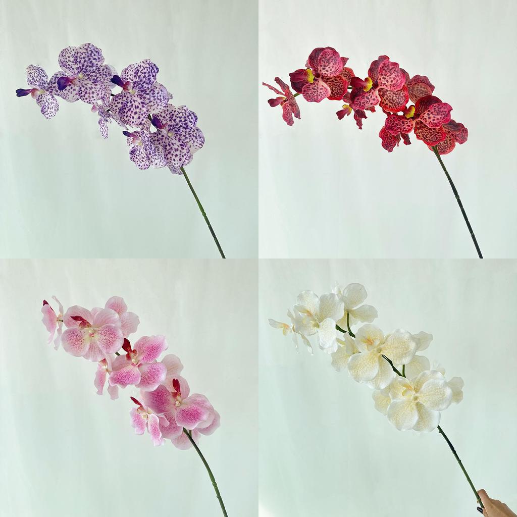 Schmetterlingsorchidee Seidenblumen Dekoration für Zuhause Hotel Lounge Auslage