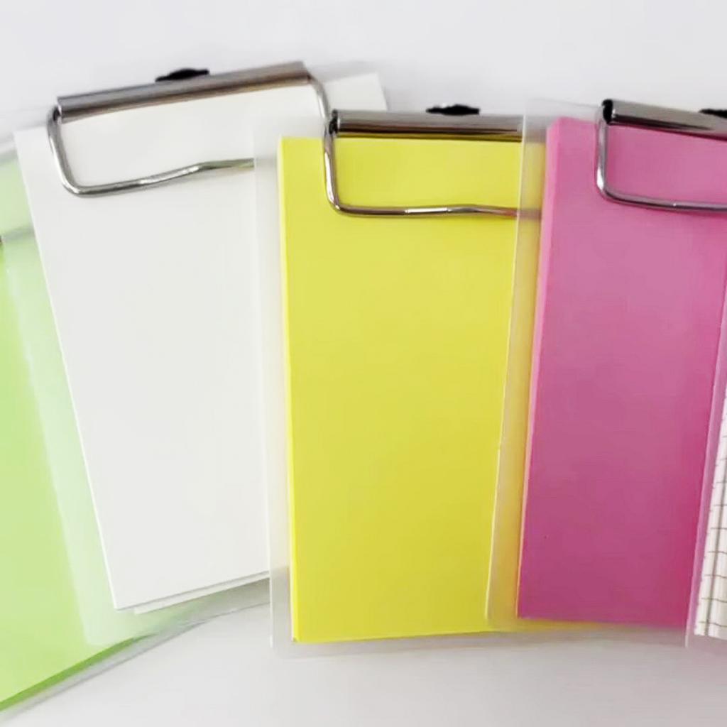 Mini Clipboard Notepads Durable Convenient Fits In Purses And Pockets Perfect for Nurses Students Office Workers