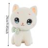 Cartoon Bow Cat Plush Fluffy Animal Stuff Doll Stuffed Toys Pink Cat Plush Toy  Children's Toys