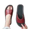 Fitting Room Leather Slippers Women's Summer Indoor Home Non-slip, Deodorant and Durable Beef Tendon Bottom Men's Cool Slippers Women Go Out