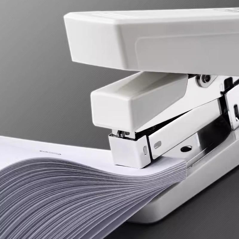 Portable 50/70 Sheets Effortless Staplers Paper Book Binding Stapling Machine School Office Supplies Stationery Accessories