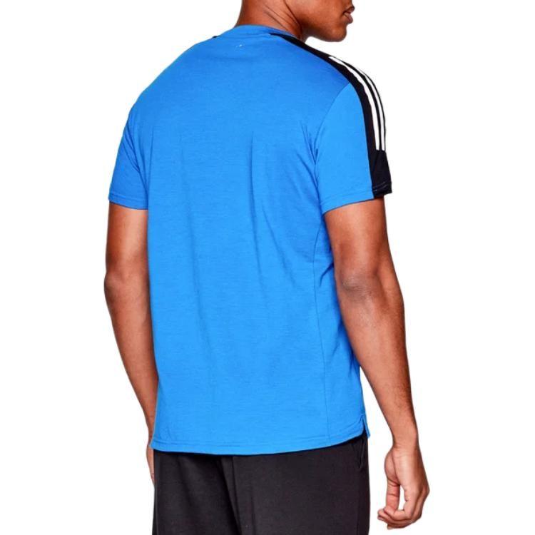 adidas T Shirts Men's Blue Crew Neck Moderate GP5804