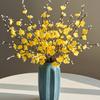 4pcs Artificial Plum Blossom Bunch Set, Realistic Plastic Flowers for Home, Office & Party, No Vase Included, Artificial Flowers