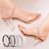 2Pcs Rhinestones High Heel Adjustable Shoe Belt for Women Antiskid Ankle Support Straps with Elastic Band Shoe Straps