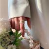 White Color Geometric Ring Vintage Style Metal Ring Vintage Adjustable Ring  Girl