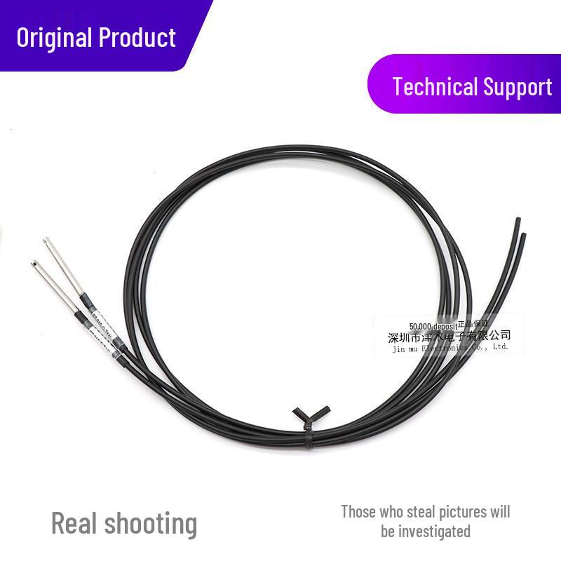 RIKO FT-310-D-T14L Fiber Optic Sensor, Through-Beam Side Detection, E32-T14L Replacement