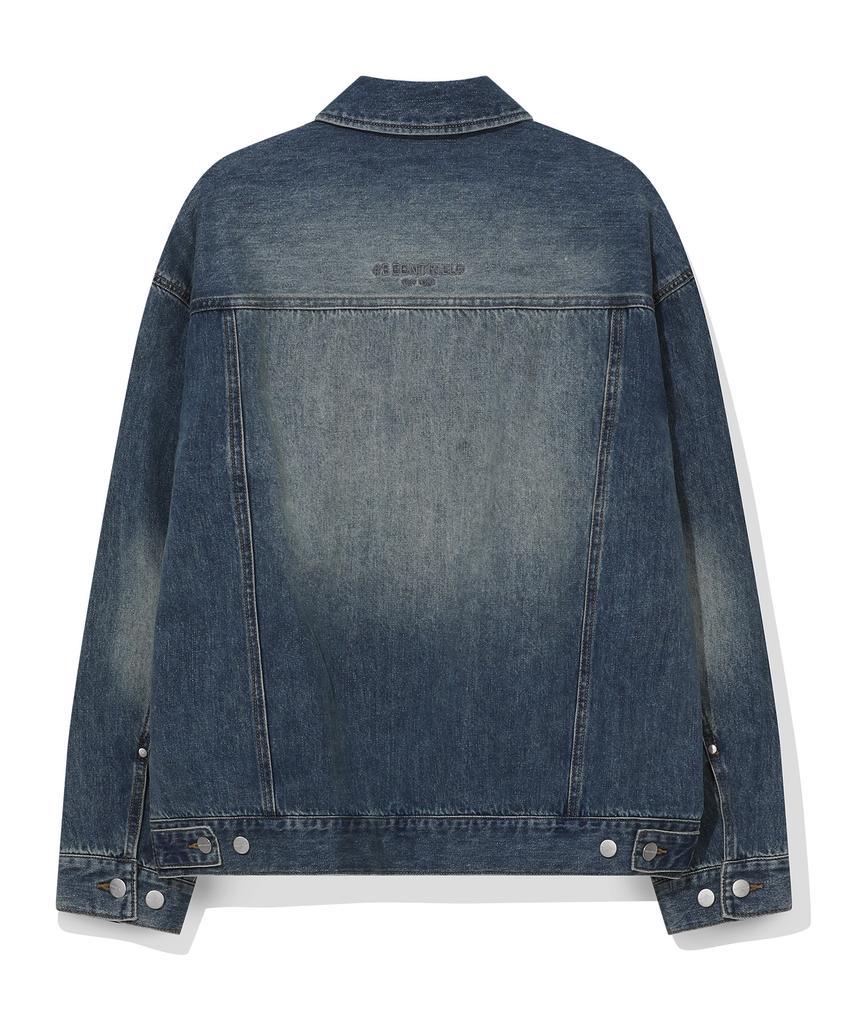 Beentrill Vintage Washed Denim Trucker (Indigo)