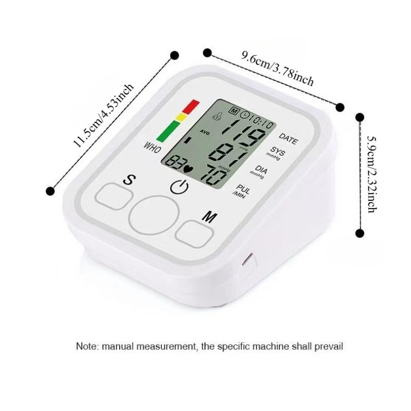 1SET Explosion Sphygmomanometer Automatic Electric Intelligent Blood Pressure Measuring Instrument Outlet Large Screen Touch Sphygmomanometer