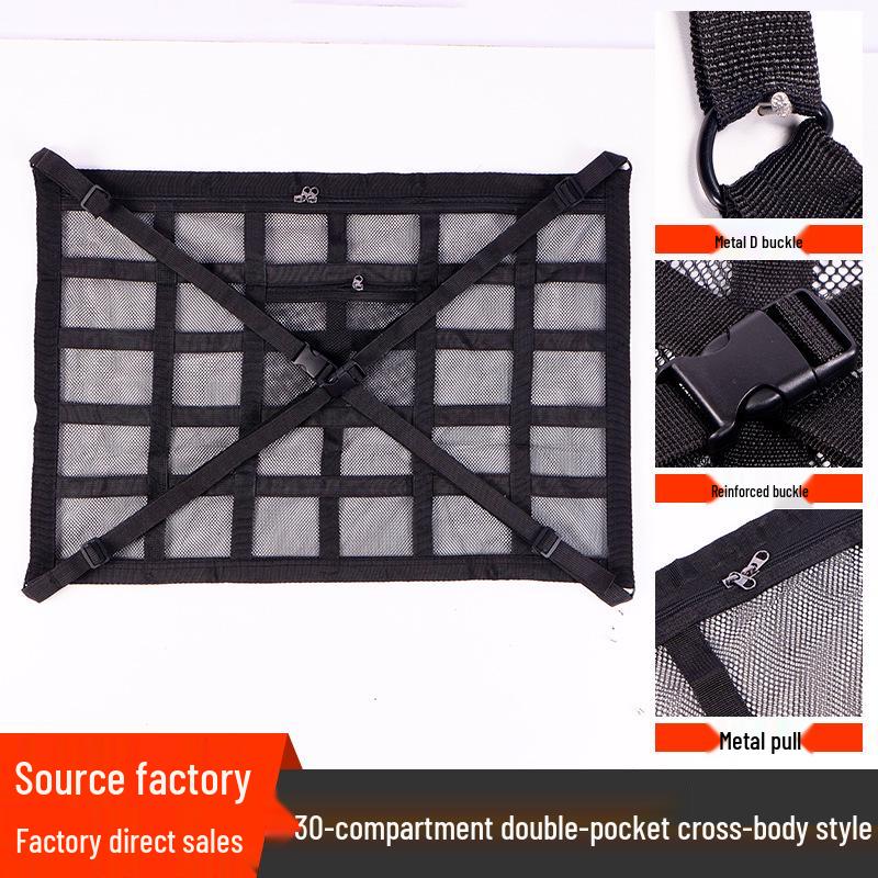 Car Roof Storage Net Pocket - Hanging Luggage Organizer