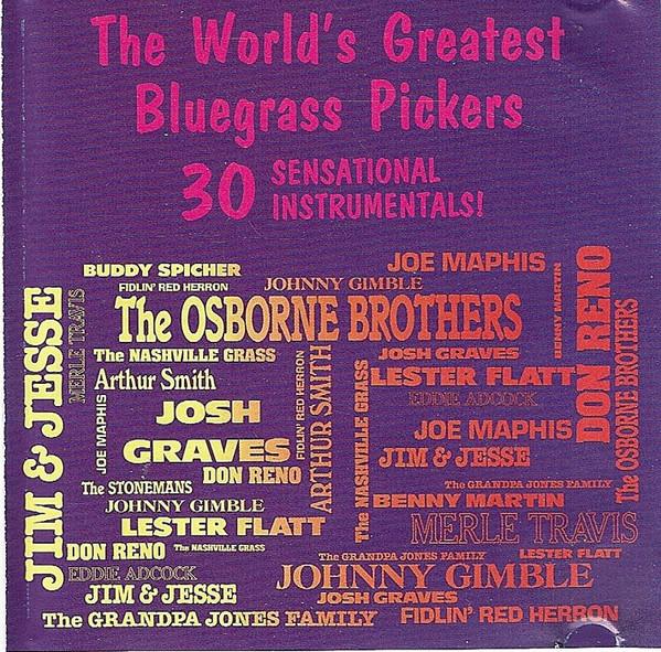 

CD VARIOUS - The World s Greatest Bluegrass Pick CD5905 CMH Records US Country Used