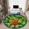 1pc Rose Stained Glass Chair Carpet for Office  Machine Washable Rug for Office,  Good Gift for Family or Friends Yy251225201