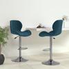 Day and Night - Day and Night Kitchen Stools 2 Units Blue Velvet