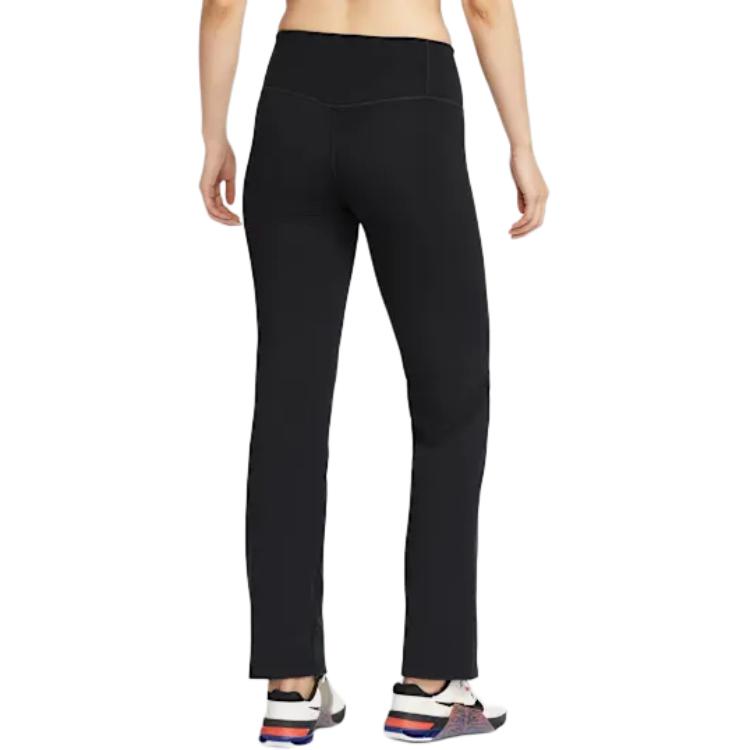 Nike Dri-Fit Power Quick-Dry Comfortable Simple Knitted Training Pants Women Pants Black IF0617-010