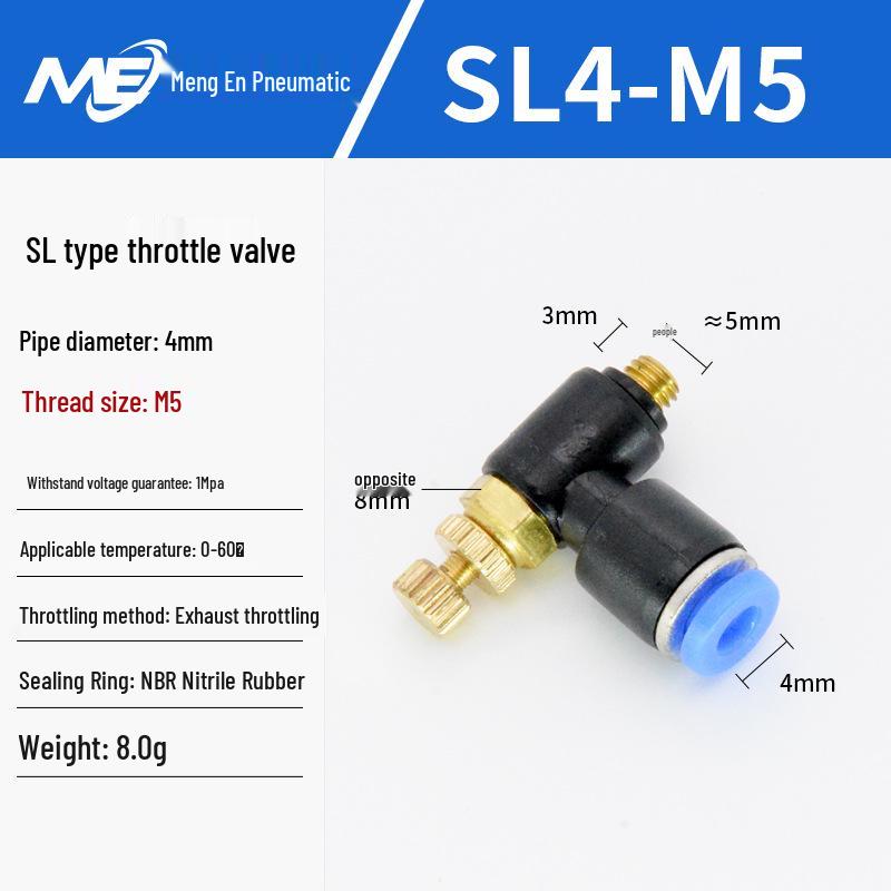 Copper Corrosion-Resistant Pneumatic Quick Connector Fitting for Air Compressors