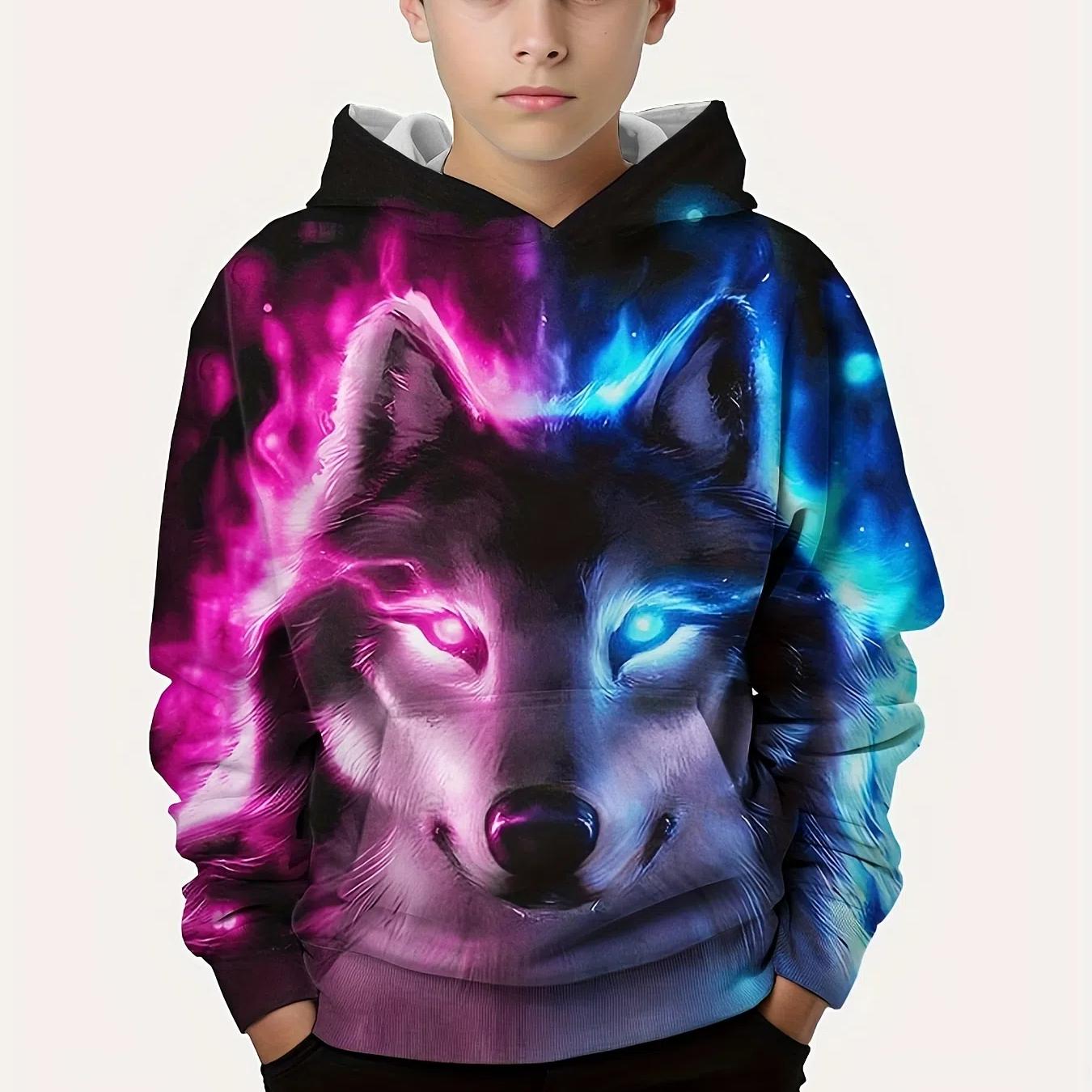 

Геймпад і будівельні блоки Повсякденний пуловер для хлопчиків з 3D-принтом Толстовки з довгими рукавами Толстовка для хлопчиків на весну-осінь Дитячі толстовки з капюшоном 150cm