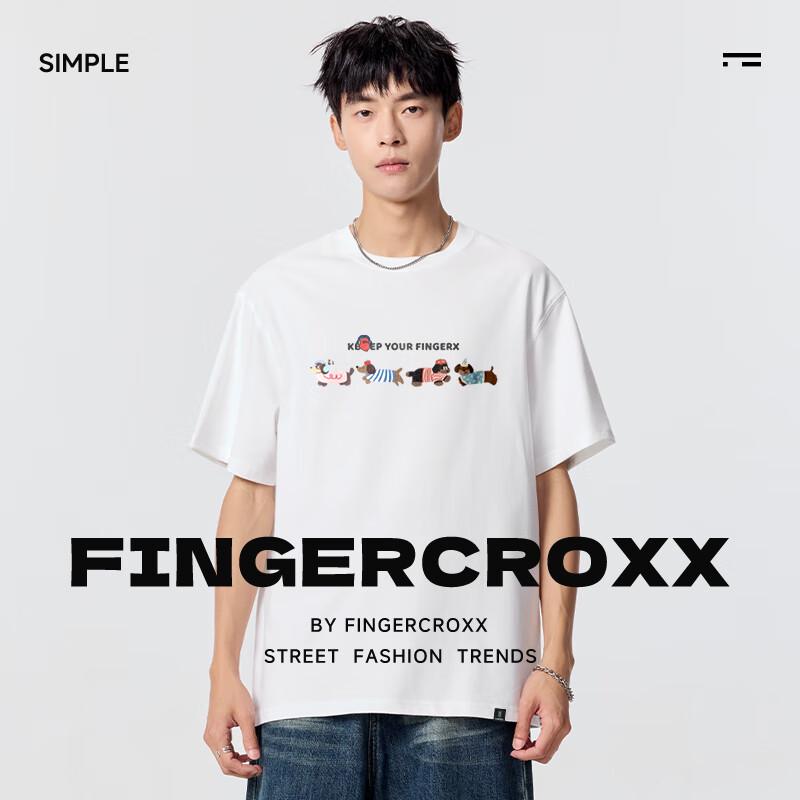 Fingercroxx Men's Cotton Graphic T-Shirt
