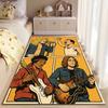Legendary Musicians Graphic Carpet suitable as a non-slip mat for the living room or bedroom sofa
