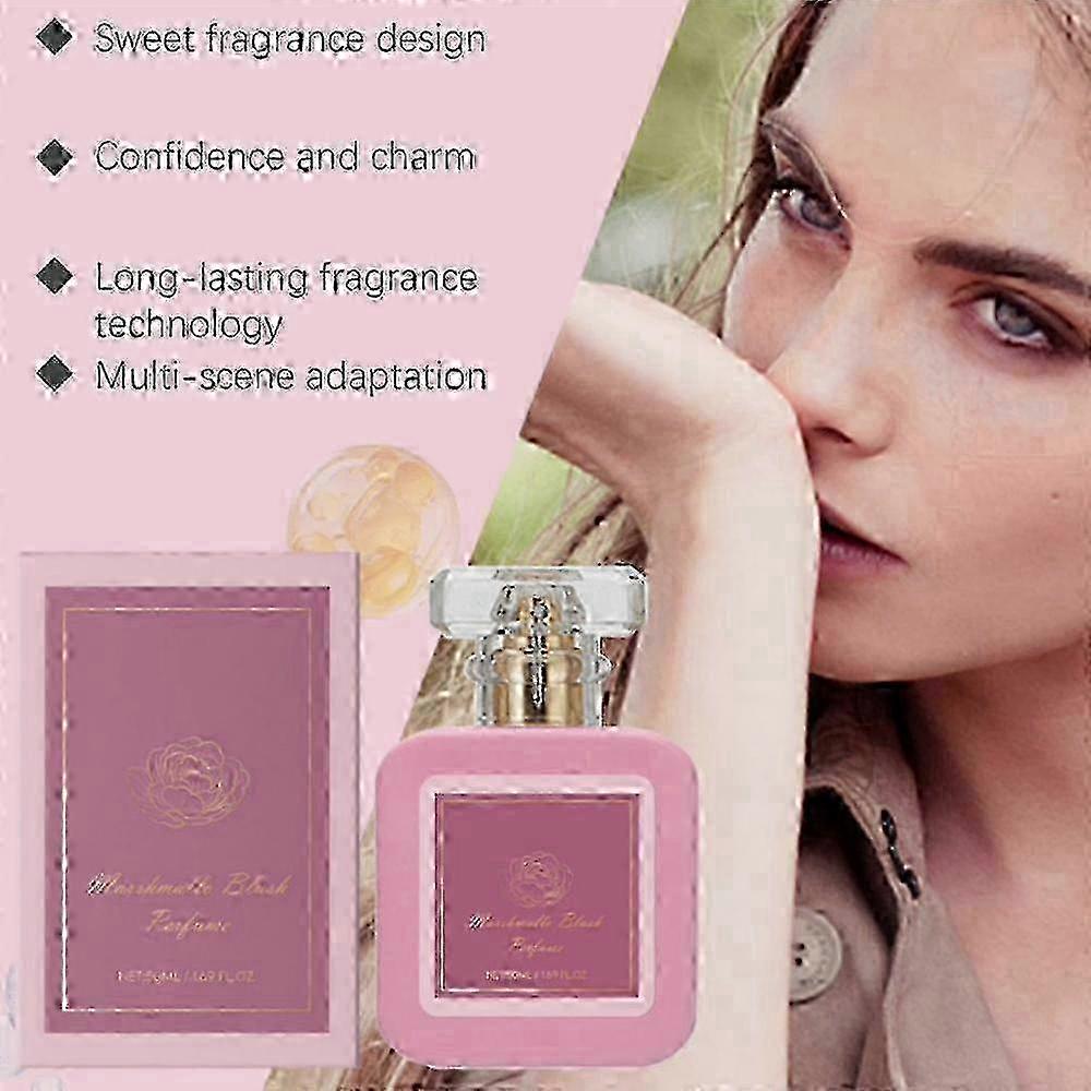 2025 Pink Blush Shams Al Emarat Khususi Perfume 50ml/1.7oz Marahmalle Blush Perfume