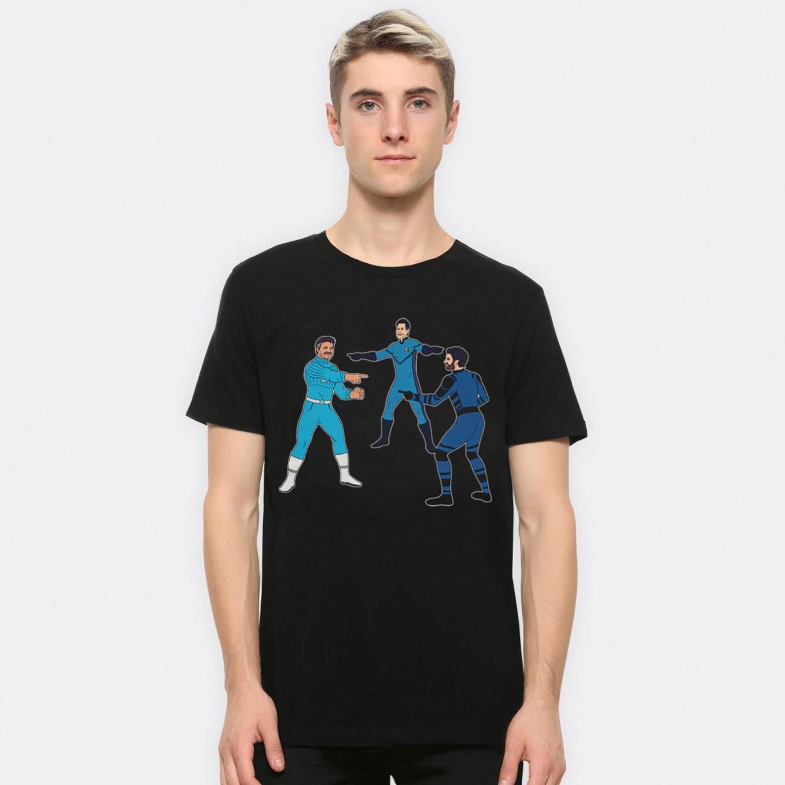 Fantastic Four Mister Fantastic Meme T-Shirt, Men s and Women s Sizes (FFF-71049) 2XL