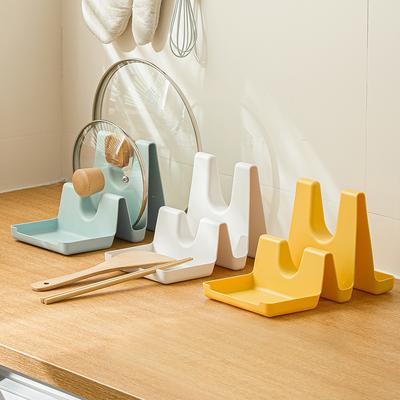 Pot Cover Stand Kitchen Cutting Board Storage Rack Multifunctional Household Spatula Soup Spoon Chopsticks Countertop Storage