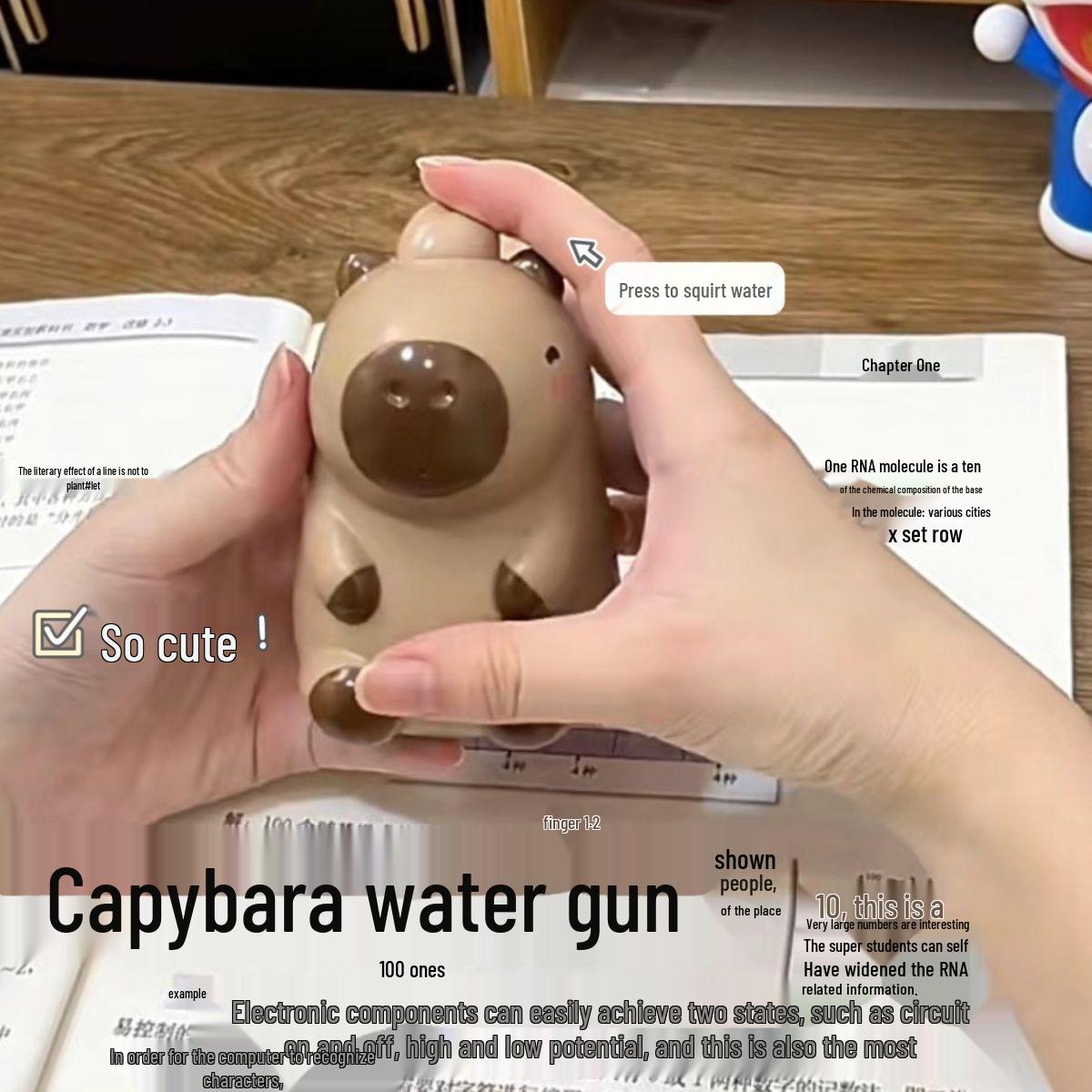 

Creative Capybara Interactive Pressurized Water Gun for Kids