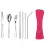 Ru Han 636 Series Stainless Steel Camping Cutlery Set