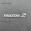 Naklejka z emblematem 3D dla MAZDA 2 14,5 cm 12,5 cm 11,5 cm 10,5 cm Przód Tył Zderzak Maska Bagażnik Logo Akcesoria