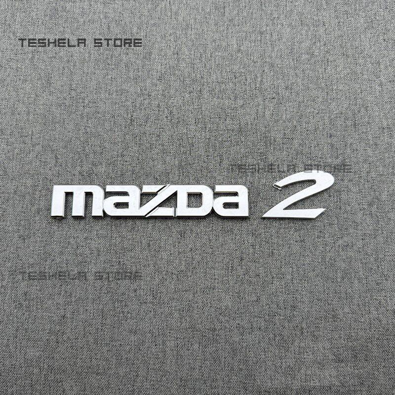 Naklejka z emblematem 3D dla MAZDA 2 14,5 cm 12,5 cm 11,5 cm 10,5 cm Przód Tył Zderzak Maska Bagażnik Logo Akcesoria