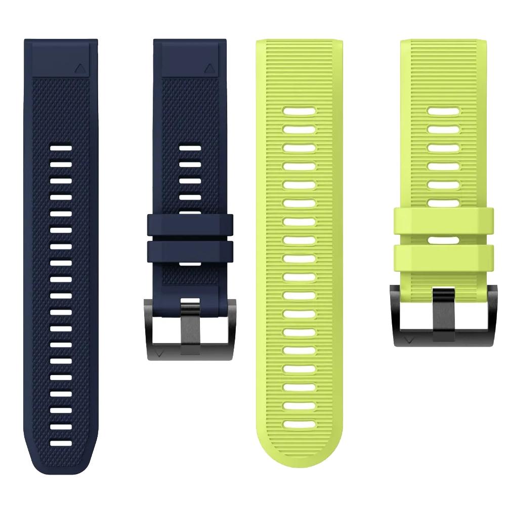 26 22 20mm Watchband Wrist Strap For Garmin Fenix 8 43MM 47MM 51MM 7X 6X 7 7S 6 6S Pro WatchStrap Quick Release EasyFit Silicone