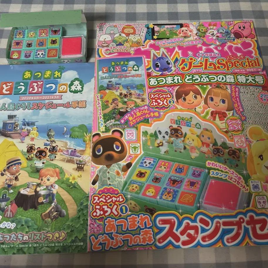 

Бонусный набор журнала Animal Crossing Mobile Forest