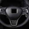 2× Carbon Fiber Style Steering Wheel Frame Cover Trim For Honda Accord 2018 2019