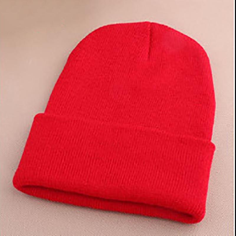 Mens Hat Beanie Ladies Womens Slouch Winter Ski Knitted Turn Up Neon Cap Warm