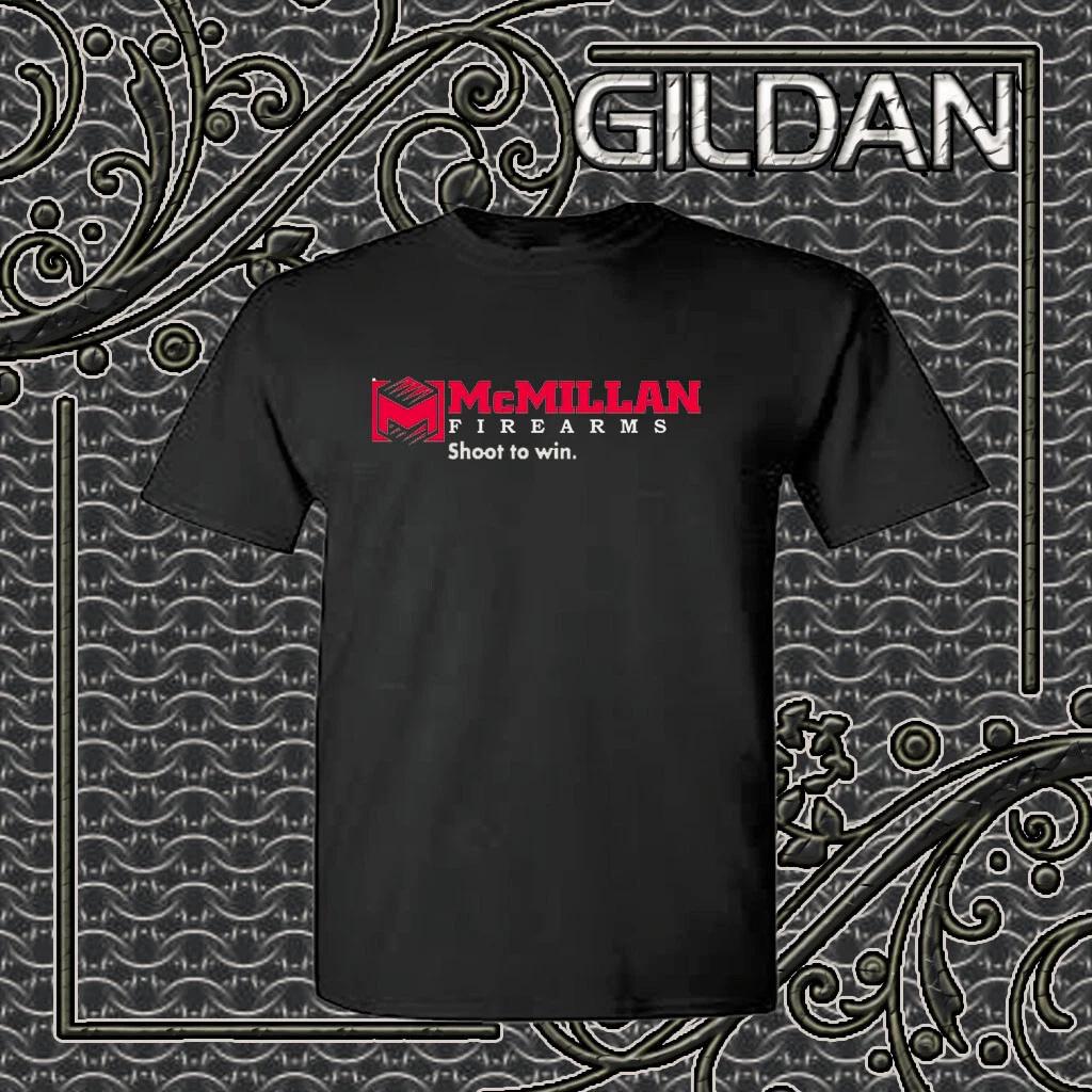 

New Shirt Mcmillan Firearms Guns Logo Funny T-Shirt Size S to 5XL 3XL