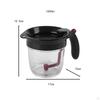 Fat Separator Measuring Cup Cooking Oil Filters Bottle Kitchen Filter Pot and Dispenser Oils