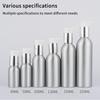 40-200Ml Aluminum Pump Bottle High Quality Lotion Pump Shampoo Lotion Pump Refillable Bottle Liquid Dispenser Travel Container