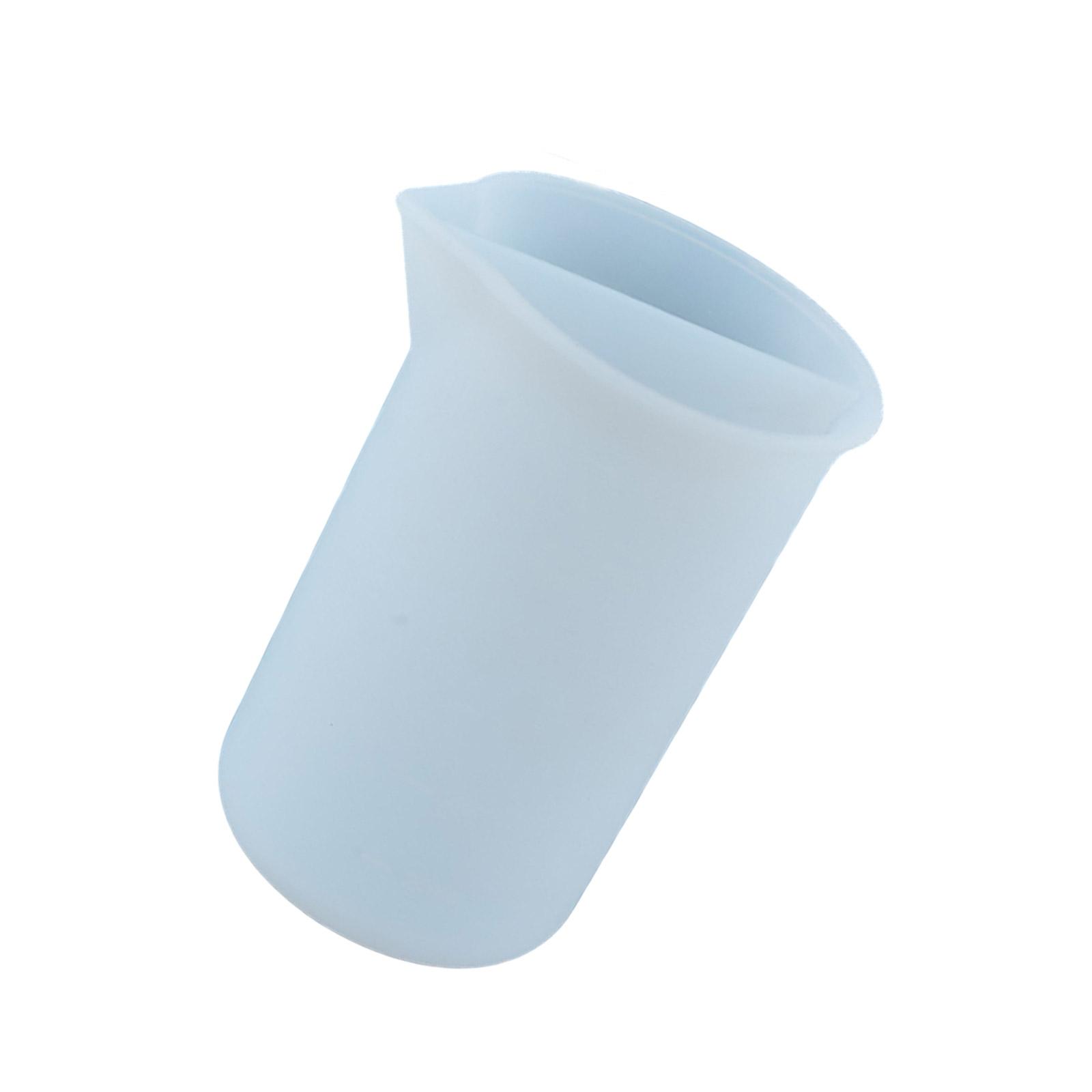 

Силиконовая чашка с разделителем большой емкости 120 мл Инструмент для флюид-арта Гибкая силиконовая разделенная чашка для заливки смолы и краски