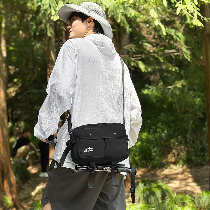 Mountaineering small satchel mountain backpack outdoor messenger bag light sports tooling shoulder bag commuter bag