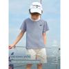 [Same Style As In the Mall] David Bella Boys' Short-Sleeved T-Shirt 2026 Summer New Style for Older Children Pure Cotton Stripes