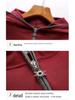 Women's Slim Fit Hooded Short Sleeve Zipper T-shirt - New Korean Style 2026, Solid Color Fashionable Top
