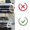 For Mercedes-Benz W166 ML 2012-2015 1Pcs Chrome Left Side Fog Light Trim Frame