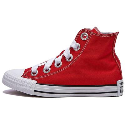 Chuck Taylor All Star modische und bequeme High-Top-Canvas-Schuhe für Damen und Herren in Rot