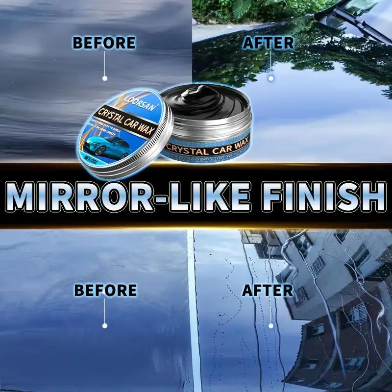 Premium schwarzes Autowachs- und Polierset - entfernt Kratzer, bietet Hochglanzschutz, erhöht die Helligkeit für tiefen Glanz