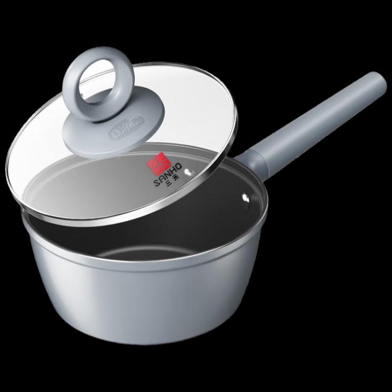 SANHO 18cm 0-Coating Non-Stick Titanium Alloy Saucepan